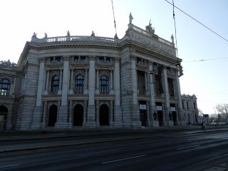 El Burgtheater de Viena, ejemplo del estilo Segundo Imperio.