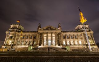 Edificio del Reichstag en Berlín. 
